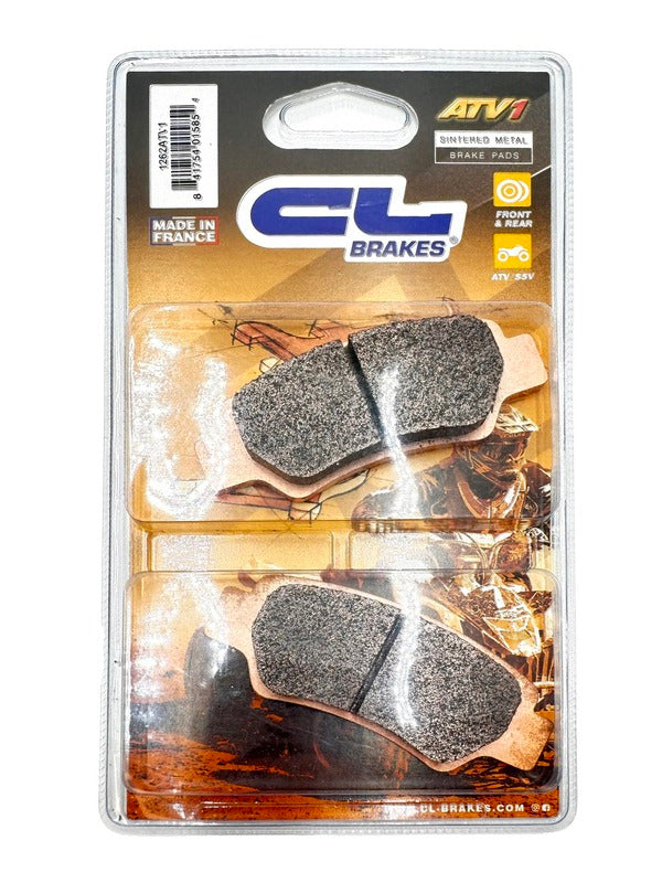 CLBRA BRAKE PADS 1262ATV1 SINTER METAL