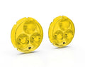 DENAL D3 DRIVING LIGHT LENS, YEL