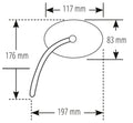 HIGHS HANDLEBAR MIRROR VICTORY-X XL
