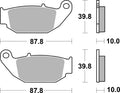 BREMB BRAKE PADS 07HO61SX SINTER METAL