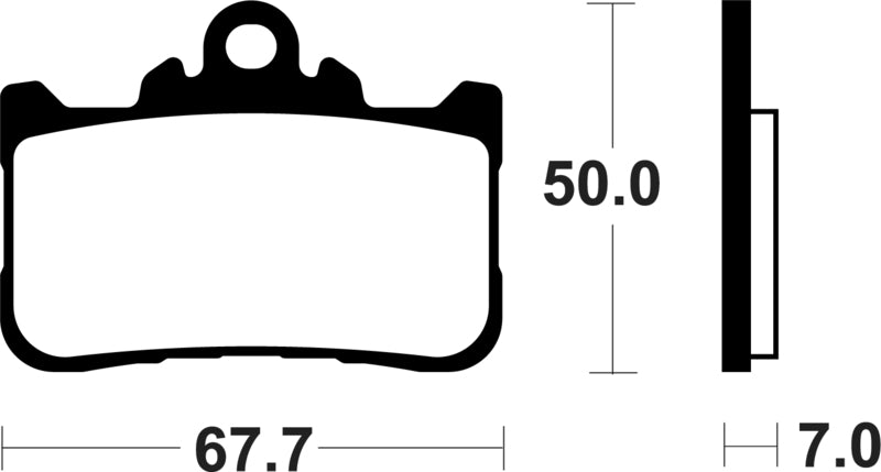 TECNI BRAKE PADS MF494 SINTER METAL