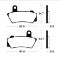 TECNI BRAKE PADS MR495 SINTER METAL