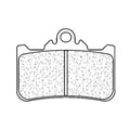 CLBRA BRAKE PADS 1276A3+ SINTER METAL