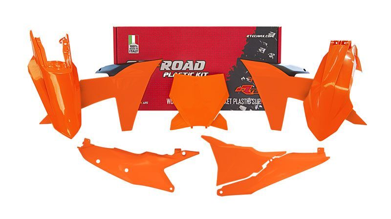 RTECH PLASTIC KIT 6 PCS, ORG