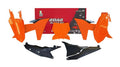 RTECH PLASTIC KIT 6 PCS , ORG/BLK