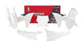 RTECH PLASTIC KIT 6 PCS , WHT/BLK