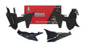 RTECH PLASTIC KIT 5 PCS , BLK/BLK