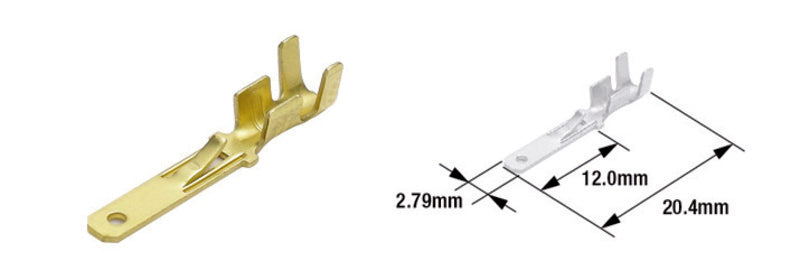TOURM TERMINAL PIN 110 MALE X100