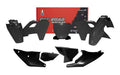RTECH PLASTIC KIT 7 PCS, BLK/BLK