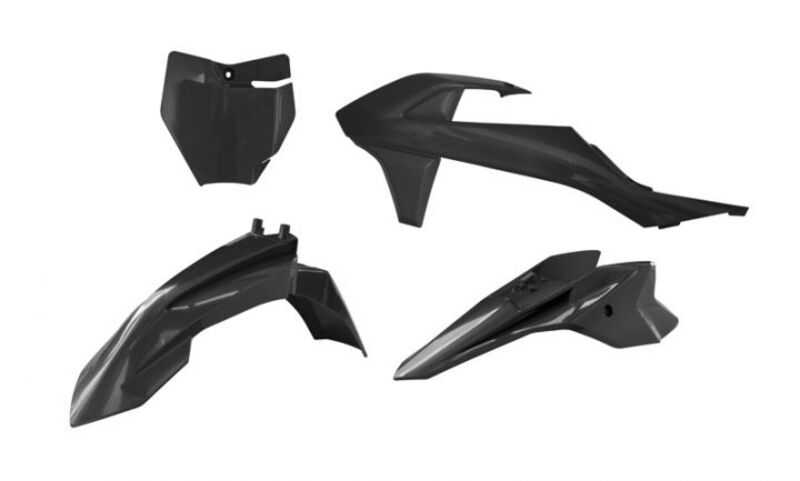 RTECH PLASTIC KIT 4 PCS, BLK