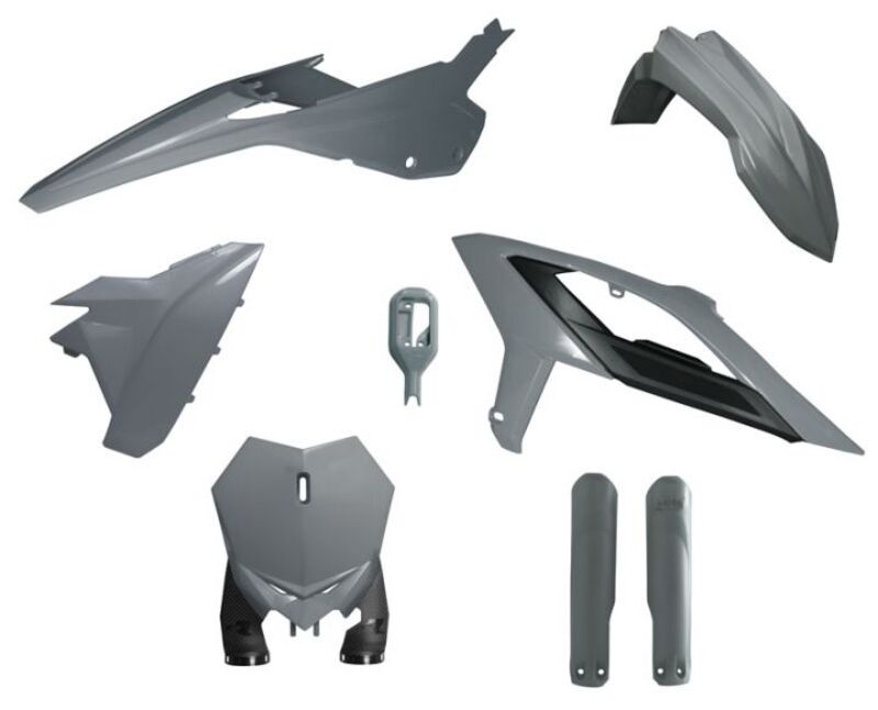 RTECH PLASTIC KIT 6 PCS, GRY