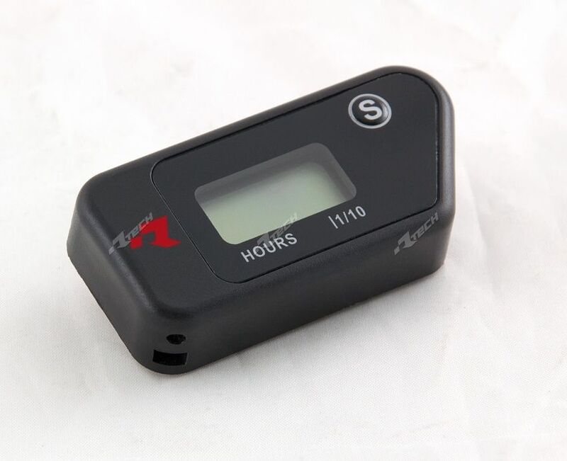 RTECH HOUR METER WIRELESS, BLK