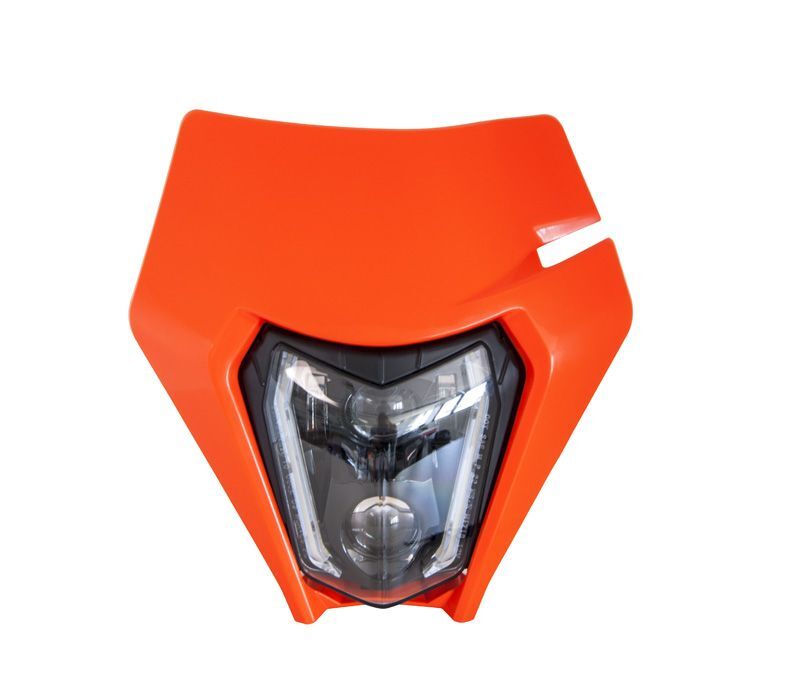 RTECH PLASTIC HEADLIGHT LED KTM, ORG