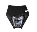 RTECH PLASTIC HEADLIGHT LED KTM, BLK