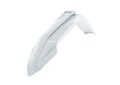 RTECH PLASTIC VENTED FRONT FENDER, WHT