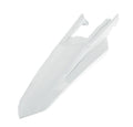RTECH PLASTIC REAR FENDER, WHT