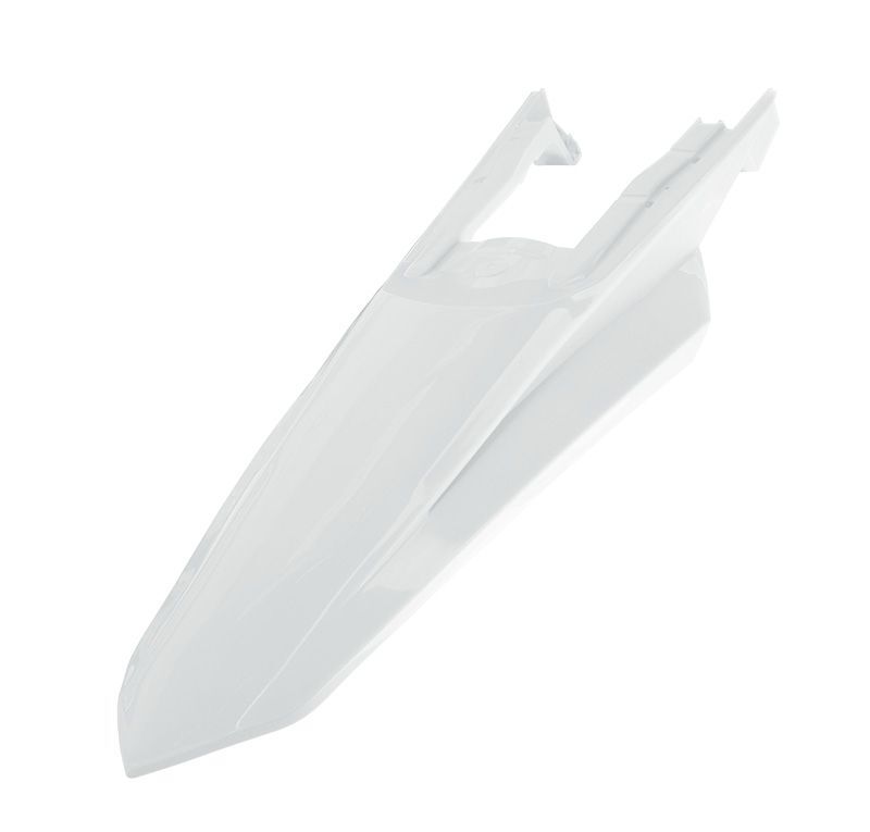 RTECH PLASTIC REAR FENDER, WHT