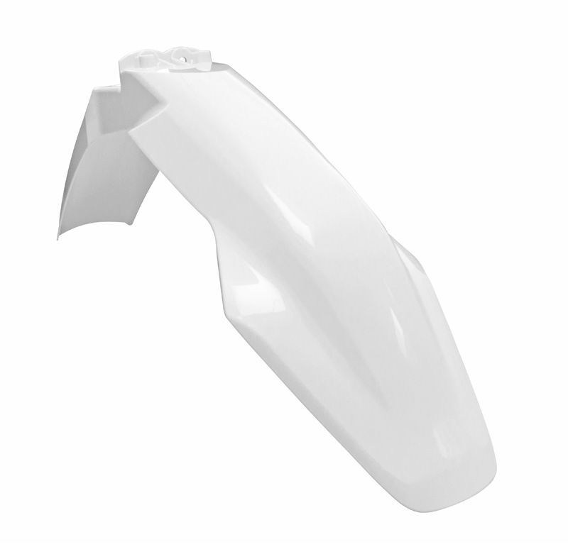 RTECH PLASTIC FRONT FENDER, WHT
