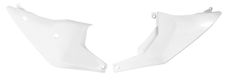 RTECH NUMBERPLATE SIDE PANELS L+R, WHT
