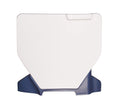 RTECH FRONT NUMBERPLATE, WHT/BLU