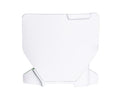 RTECH FRONT NUMBERPLATE, WHT