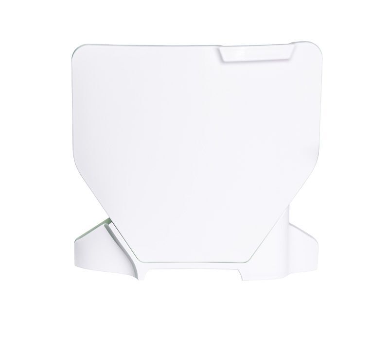 RTECH FRONT NUMBERPLATE, WHT