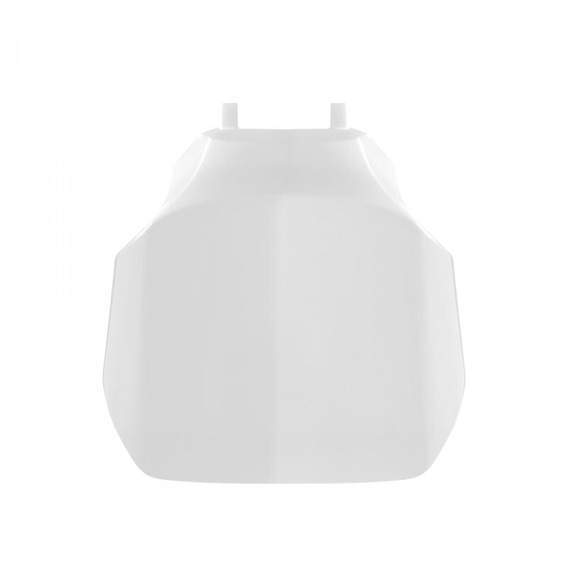 POLIS PLASTIC FRONT PLATE, WHT