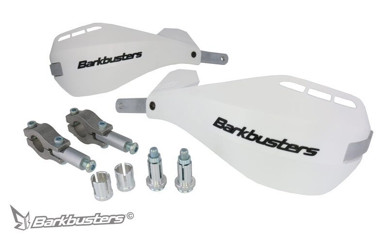 BARKB HANDGUARD EGO STRAIGHT, WHT/WHT