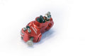 BERNG MASTER CYL CLUTCH, RED, WITHOUT