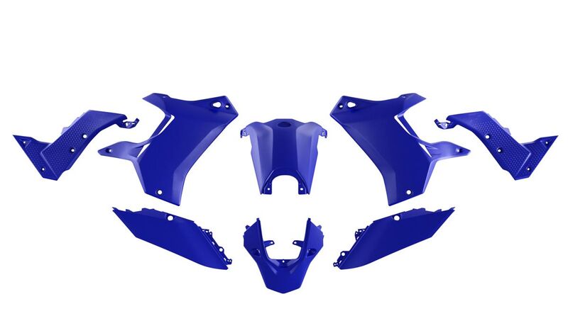 RTECH PLASTIC KIT T7 REVOLUTION, BLU