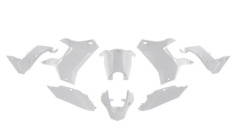 RTECH PLASTIC KIT T7 REVOLUTION, WHT