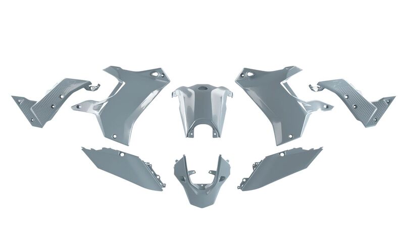 RTECH PLASTIC KIT T7 REVOLUTION, LGR
