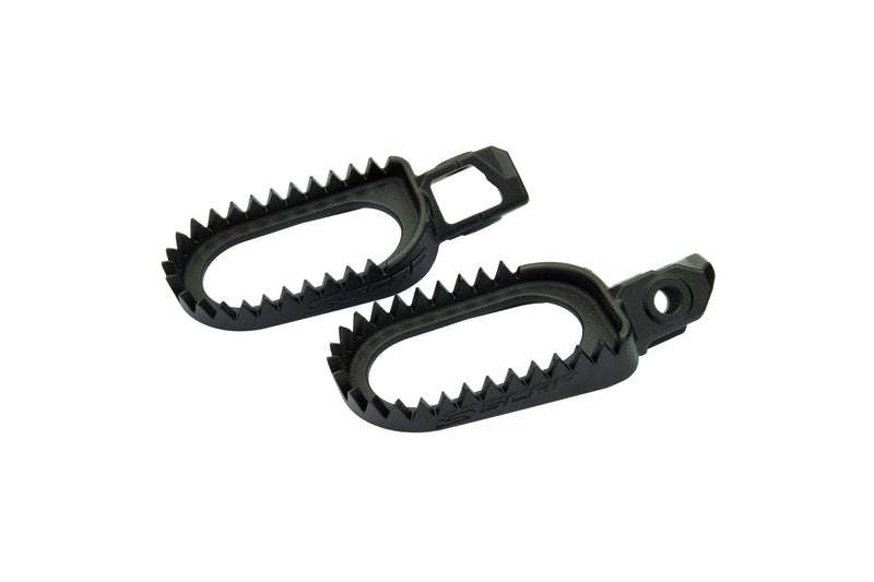 SCAR FOOT PEGS STEEL, BLK