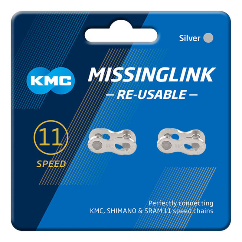 KMC MISSING LINK 11 SPEED BLISTER 2PCS