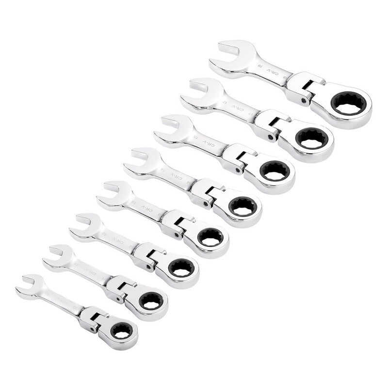 DRAPR HI-TORQ STUBBY FLEX HEAD RATCHET