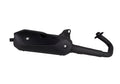 TECGA EXHAUST SILENT PRO BLACK SHIELD