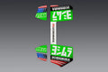 YOSHI SPARE PARTS STICKER RS-12, GRN