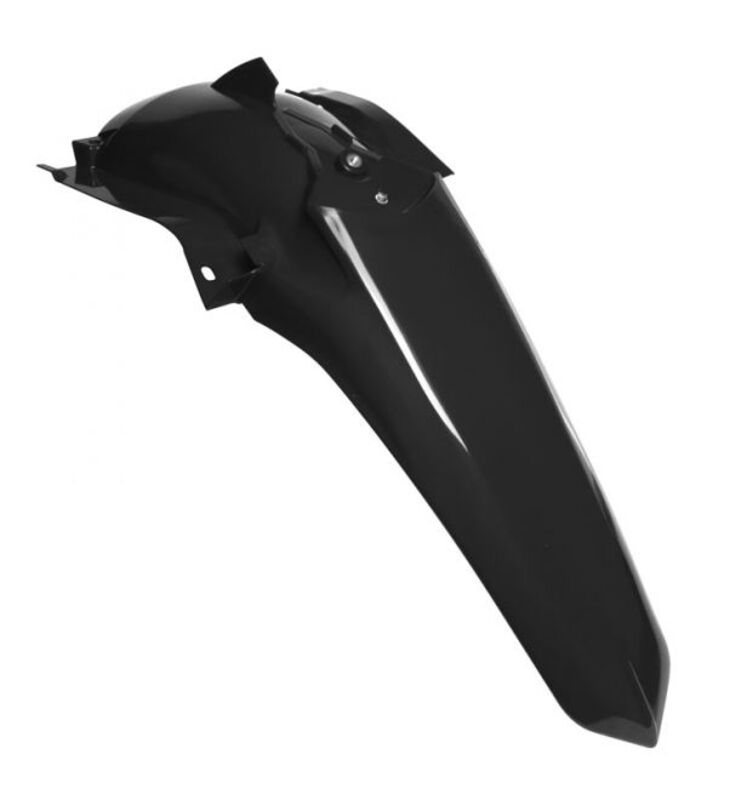 RTECH PLASTIC REAR FENDER, BLK