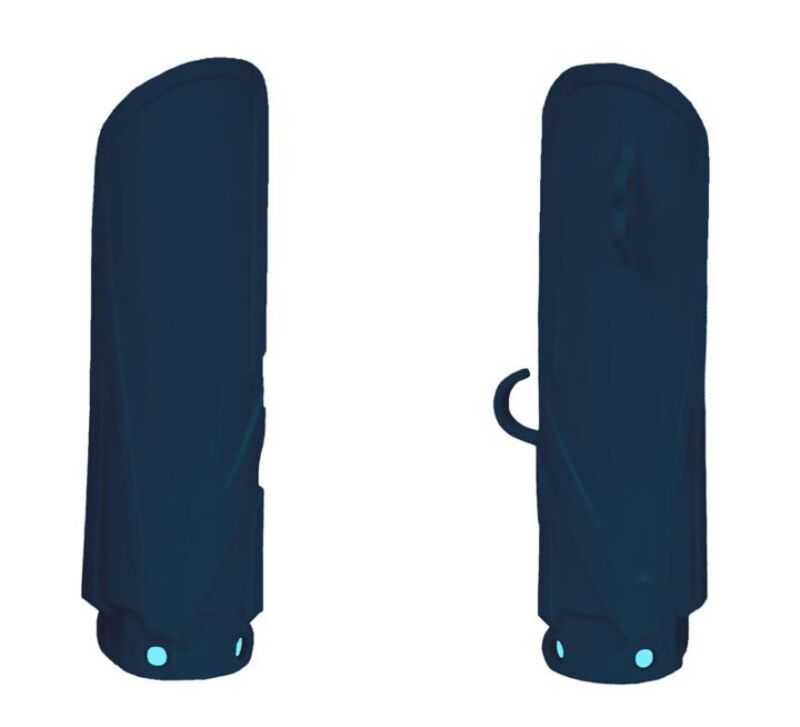 RTECH PLASTIC FORK PROTECTORS, DBL