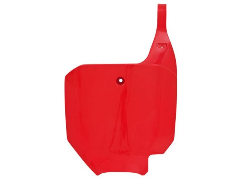 RTECH FRONT NUMBERPLATE, RED