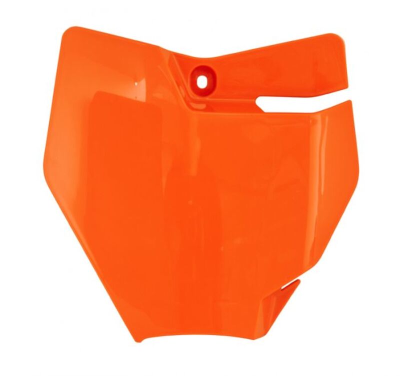 RTECH FRONT NUMBERPLATE, ORG