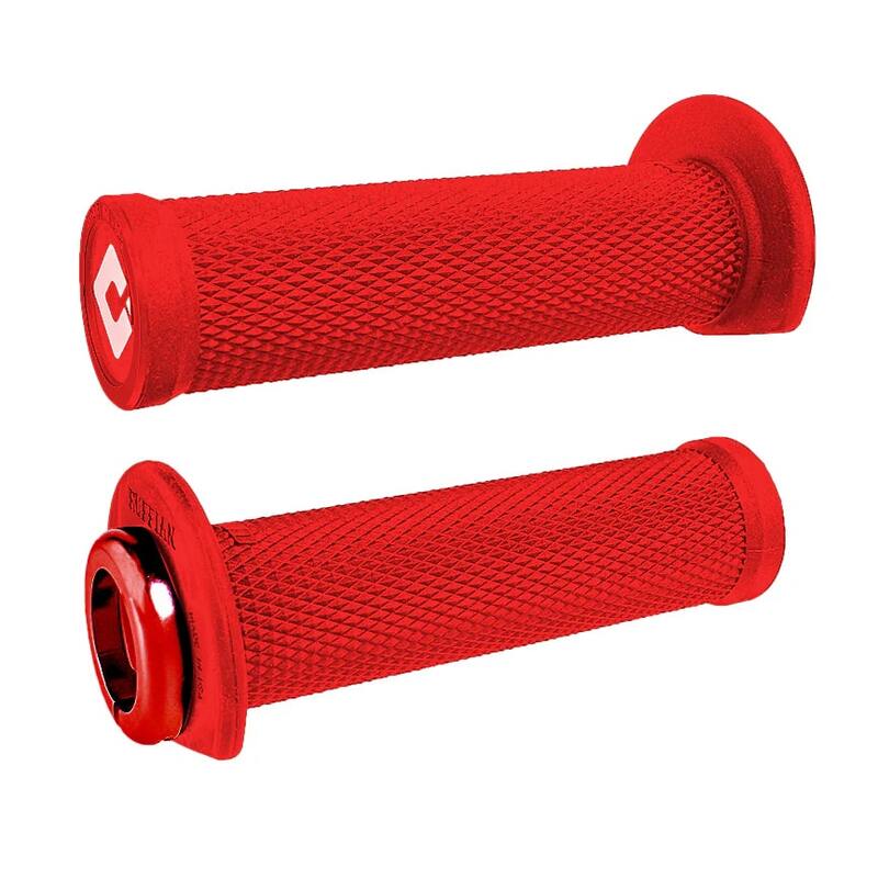 ODI GRIP RUFFIAN ATV, RED/RED