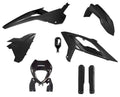 RTECH PLASTIC KIT 6 PCS , BLK