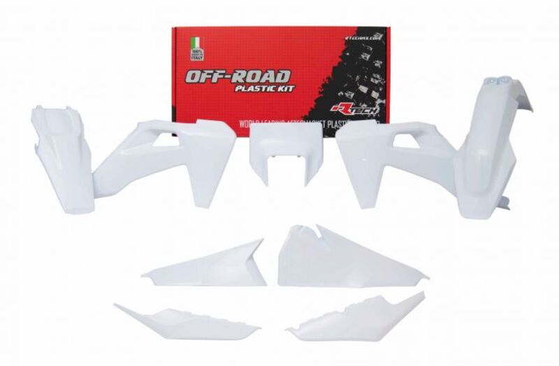 RTECH PLASTIC KIT 6 PCS , WHT
