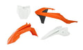 RTECH PLASTIC KIT 4 PCS, ORG/BLK