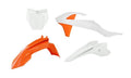 RTECH PLASTIC KIT 4 PCS, WHT/ORG