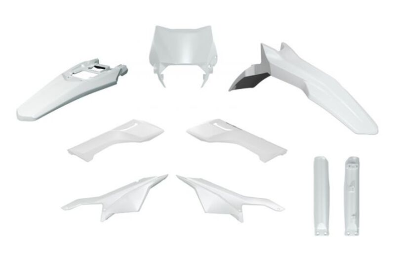 RTECH PLASTIC KIT 6 PCS, WHT