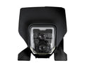 RTECH COMPLETE HSQ LED HEADLIGH, BLK/BLK