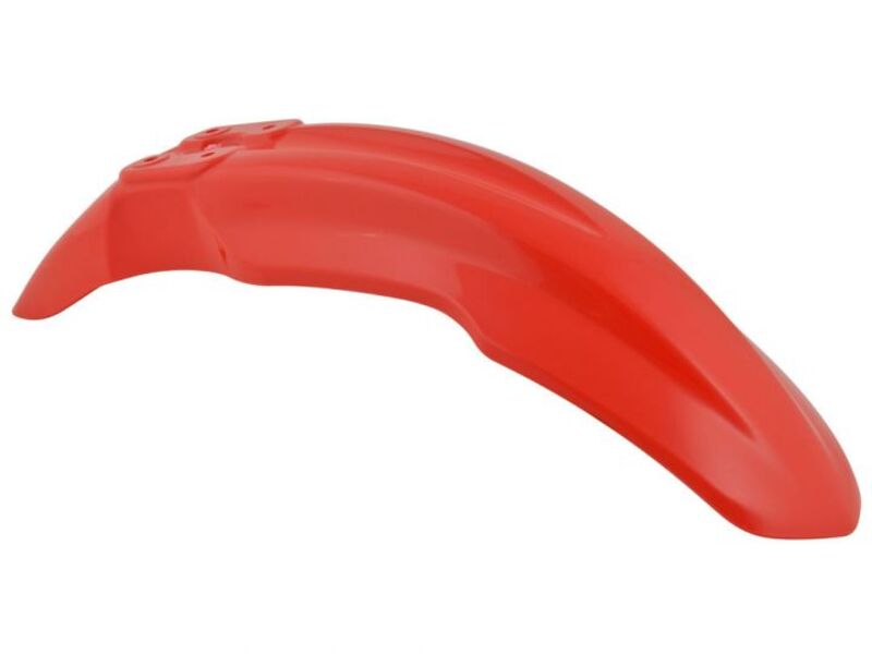 RTECH PLASTIC FRONT FENDER, RED