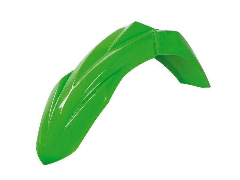 RTECH PLASTIC FRONT FENDER, GRN